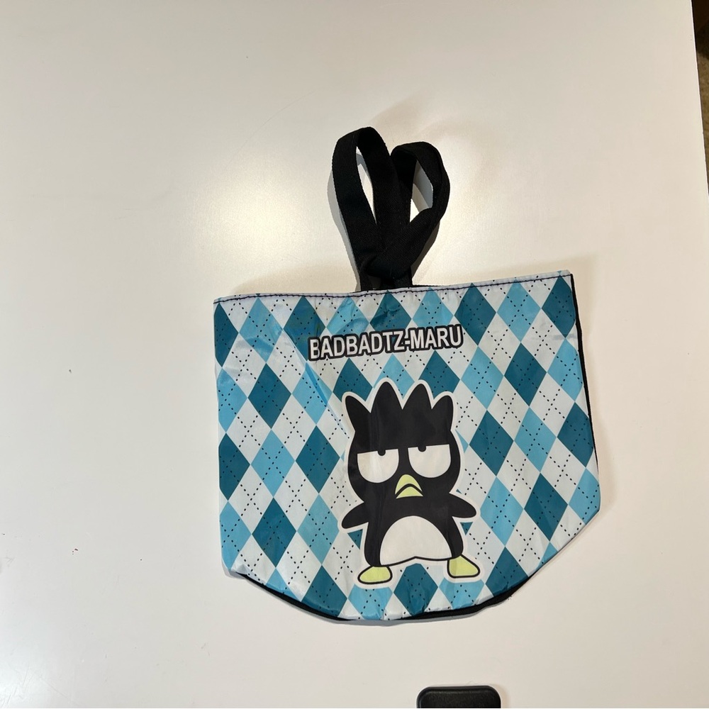 Sanrio Bad Badtz-Maru Kids Patterned Tote Bucket Bag